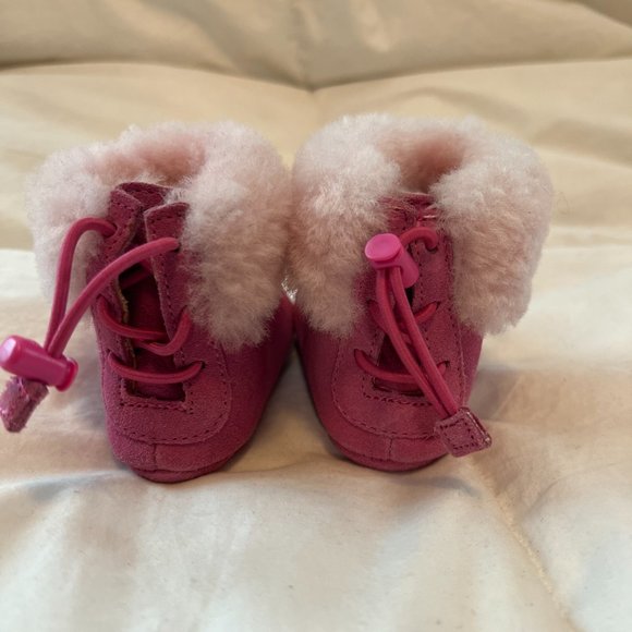 Like New Pink Baby Uggs - Picture 3 of 5